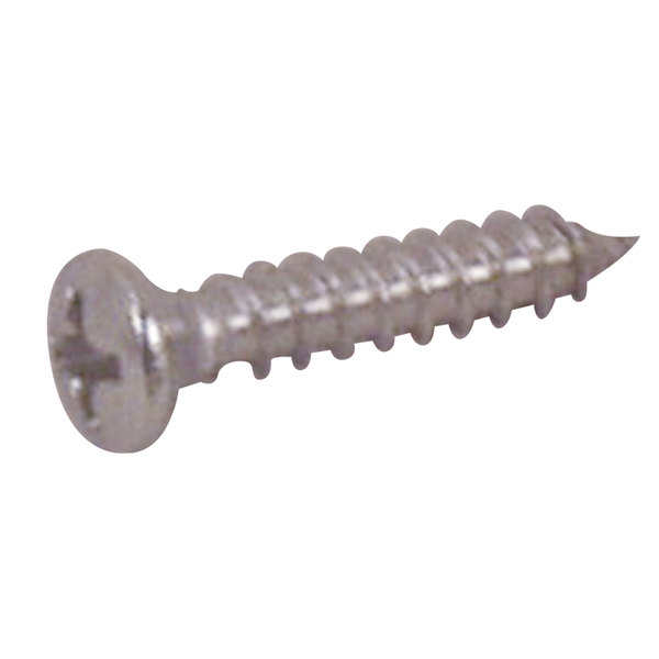 Handi-Man Marine Self-Drilling Screw, #8 x 1-1/4 in, Stainless Steel Oval Head Phillips Drive B-636